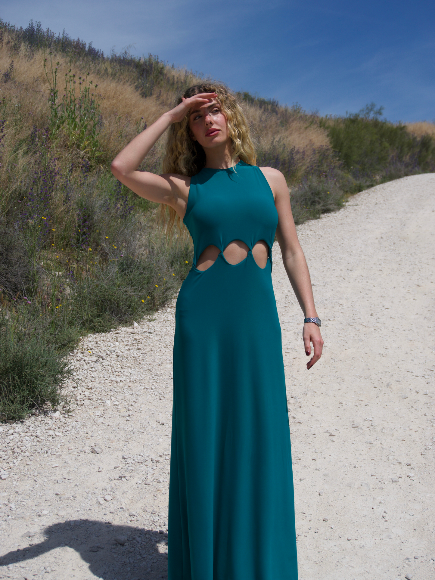 VESTIDO SHAITHA PETROLE