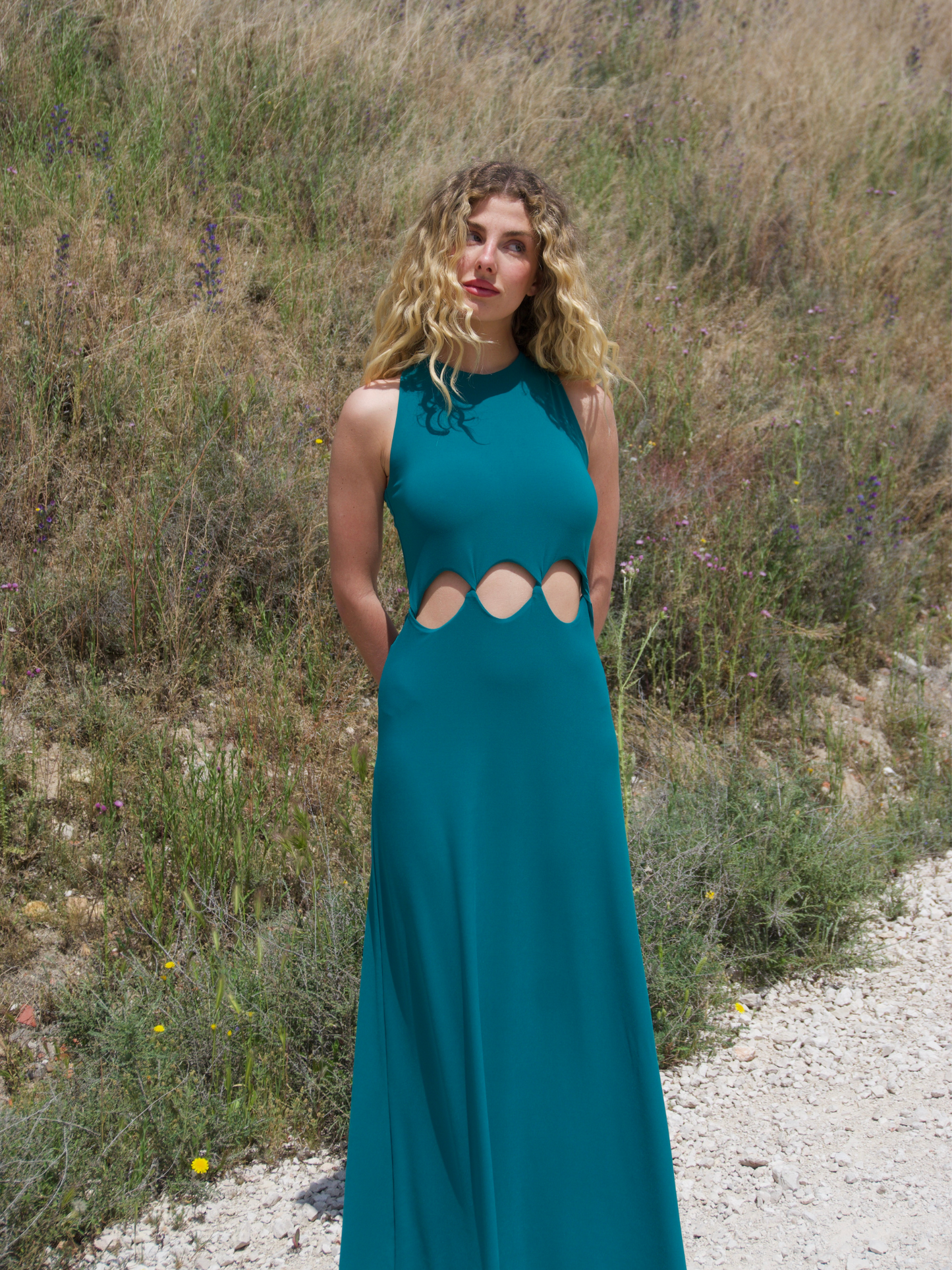 VESTIDO SHAITHA PETROLE