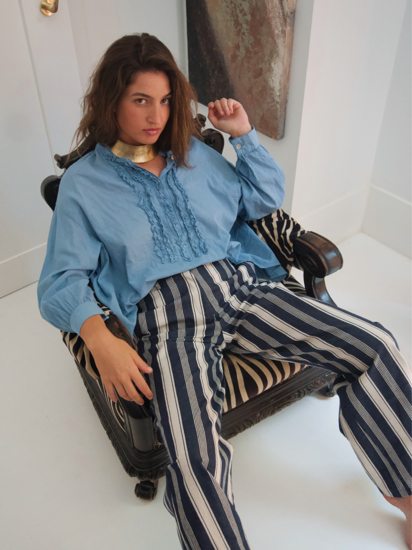 Blusa bleu