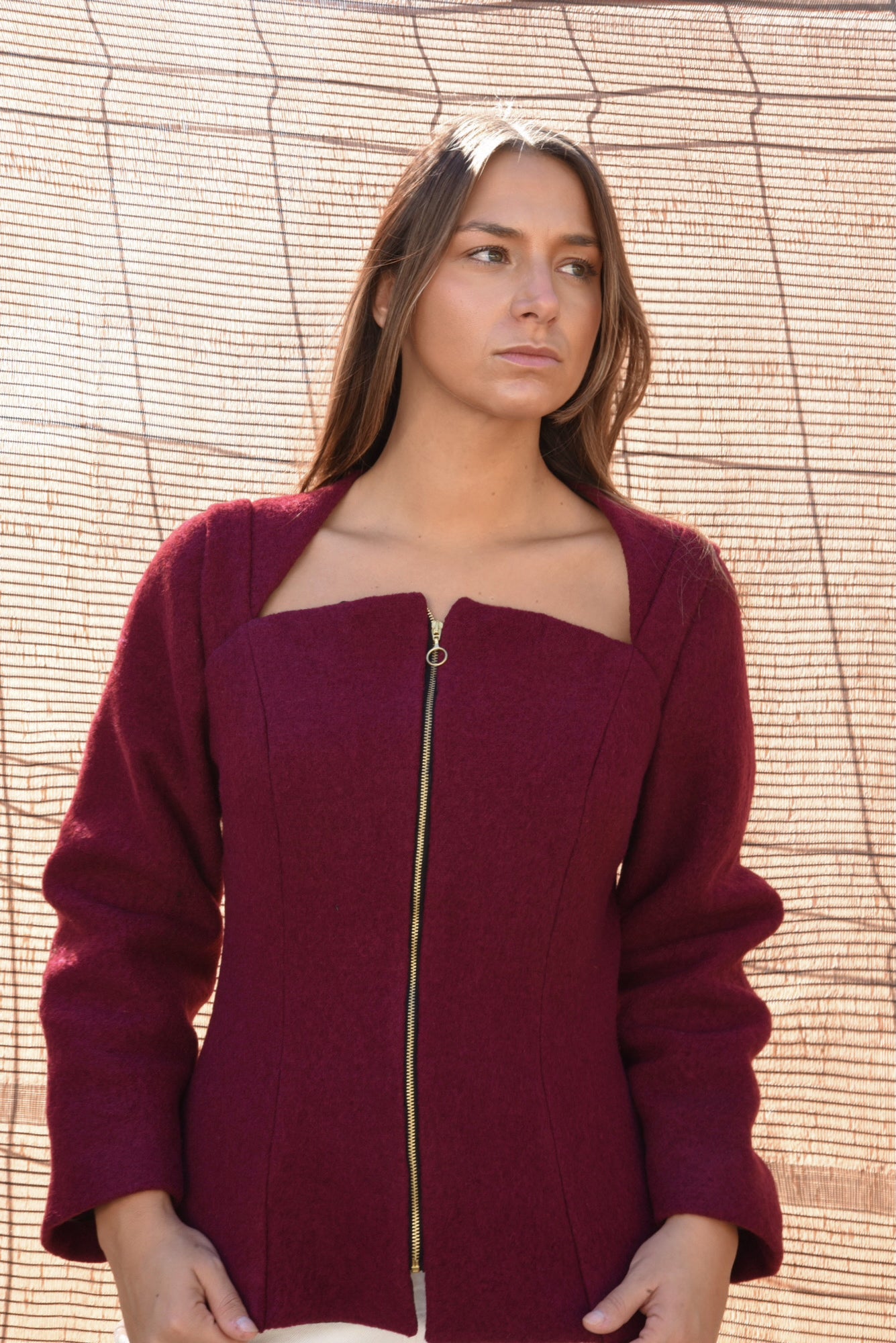 BLAZER RIVIE FRAMBOISE