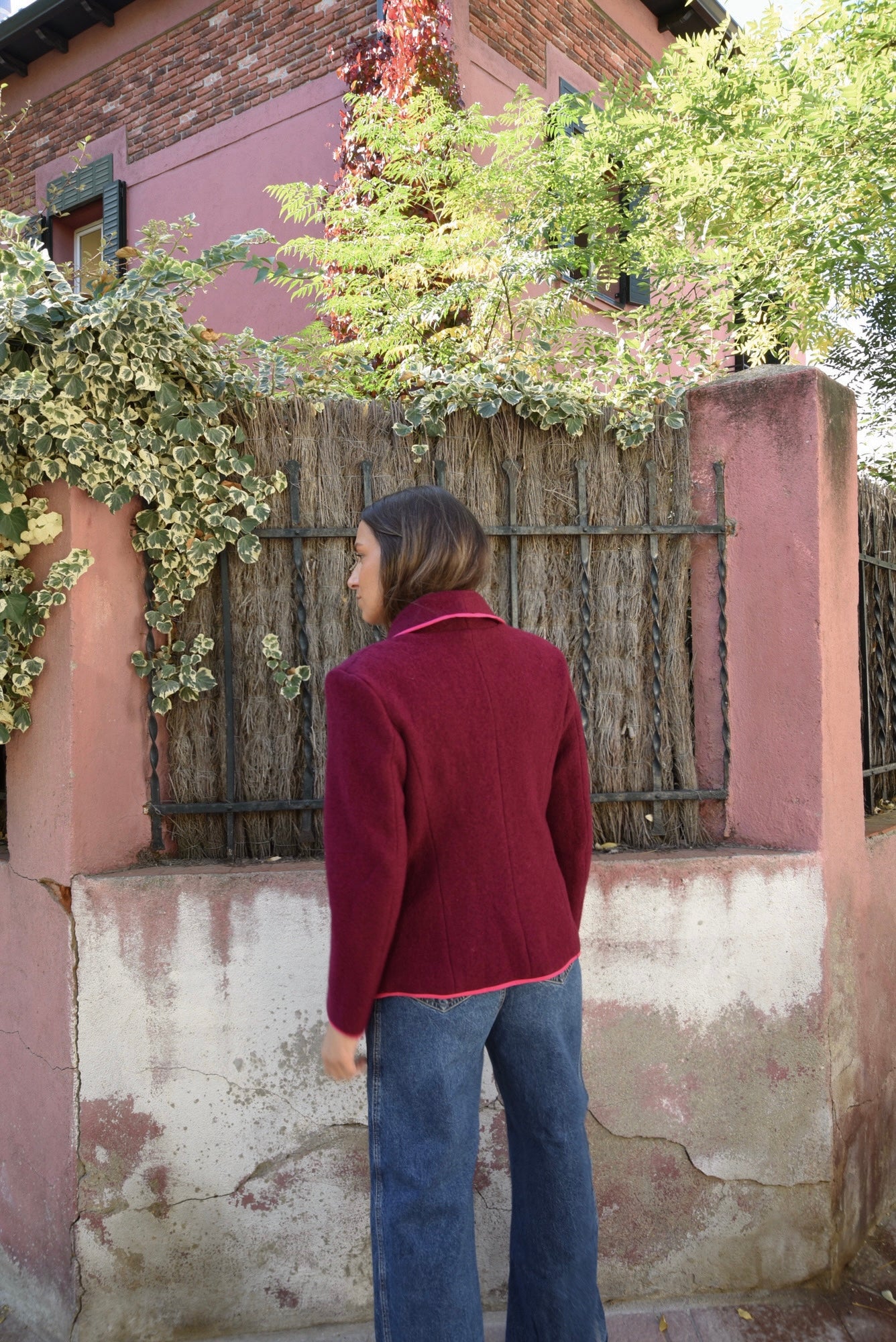 BLAZER VIV FRAMBOISE