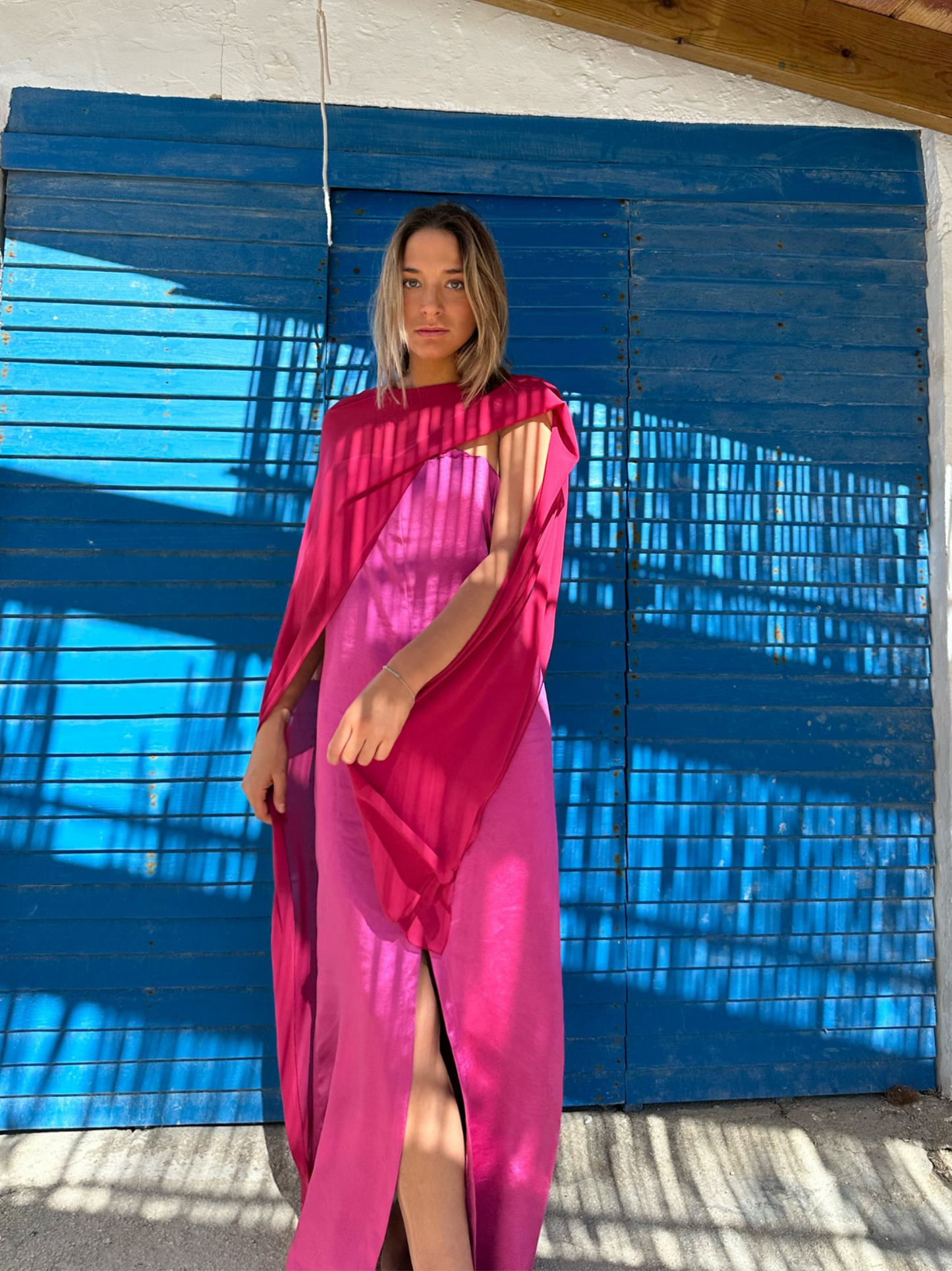 Vestido Mira Palabra Honor