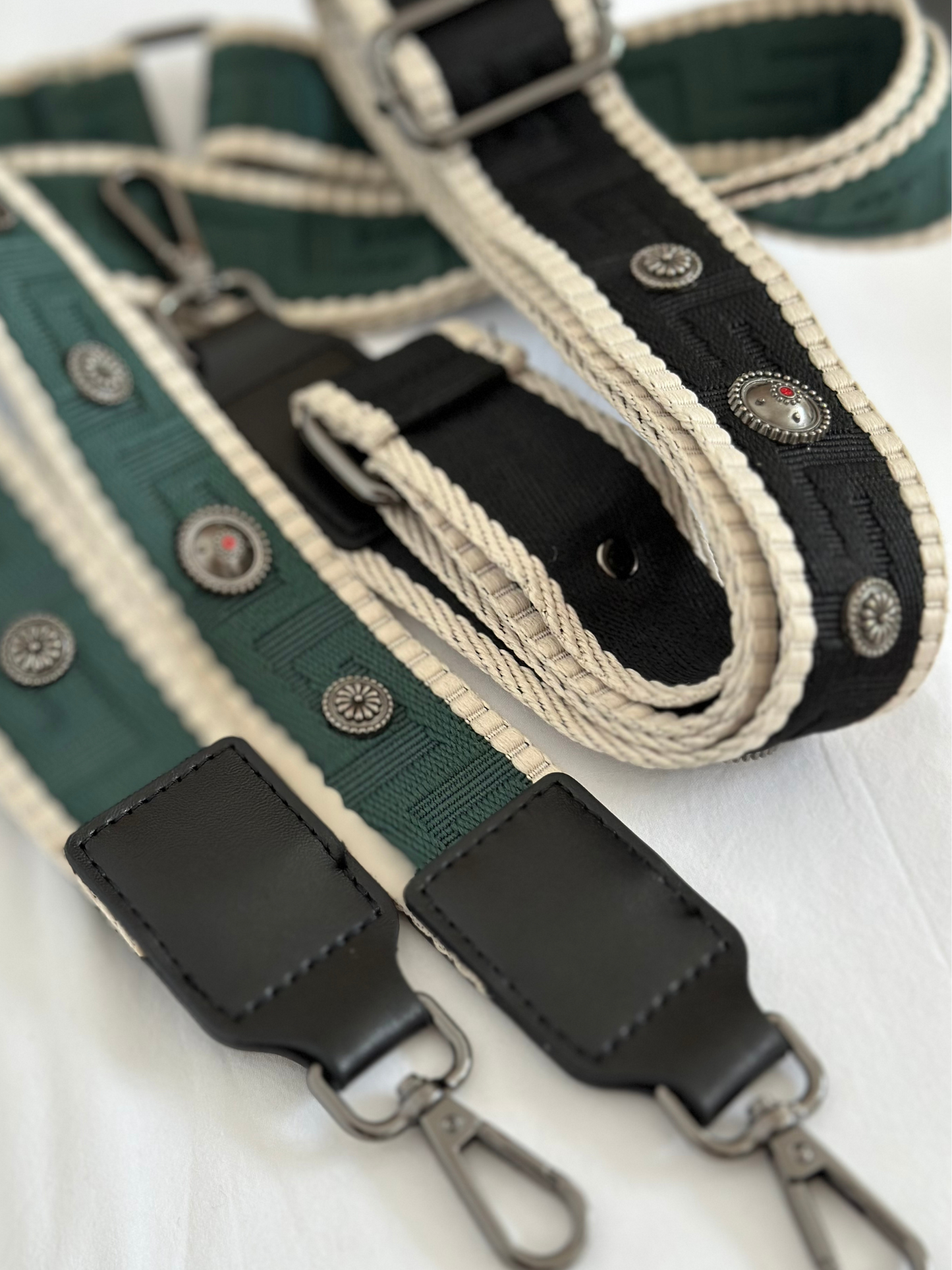 STRAP NOIR Y VERT