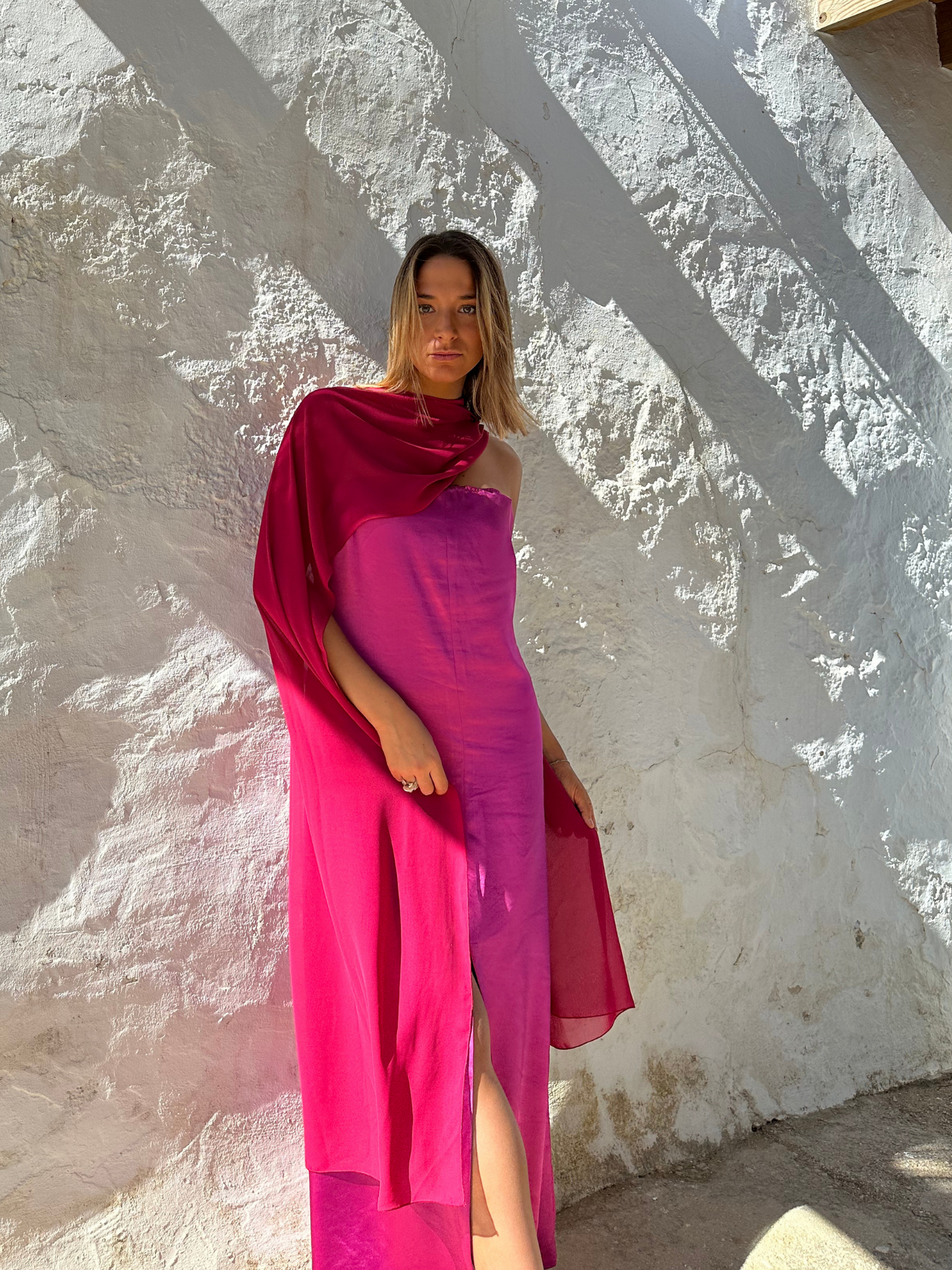 Vestido Mira Palabra Honor