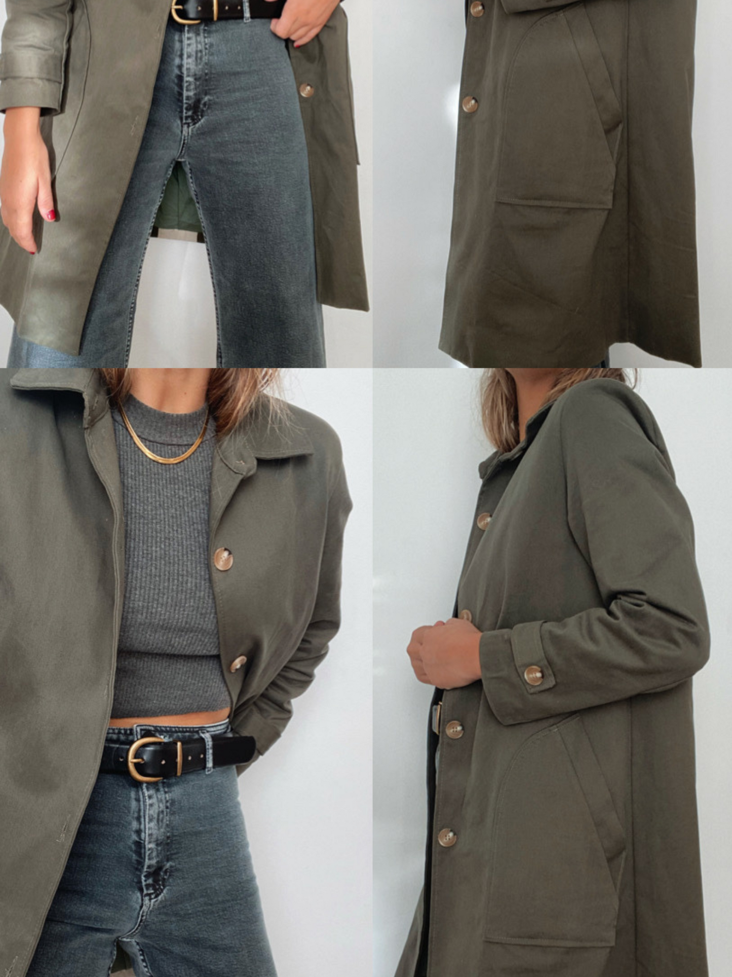 Chaqueta barco vert