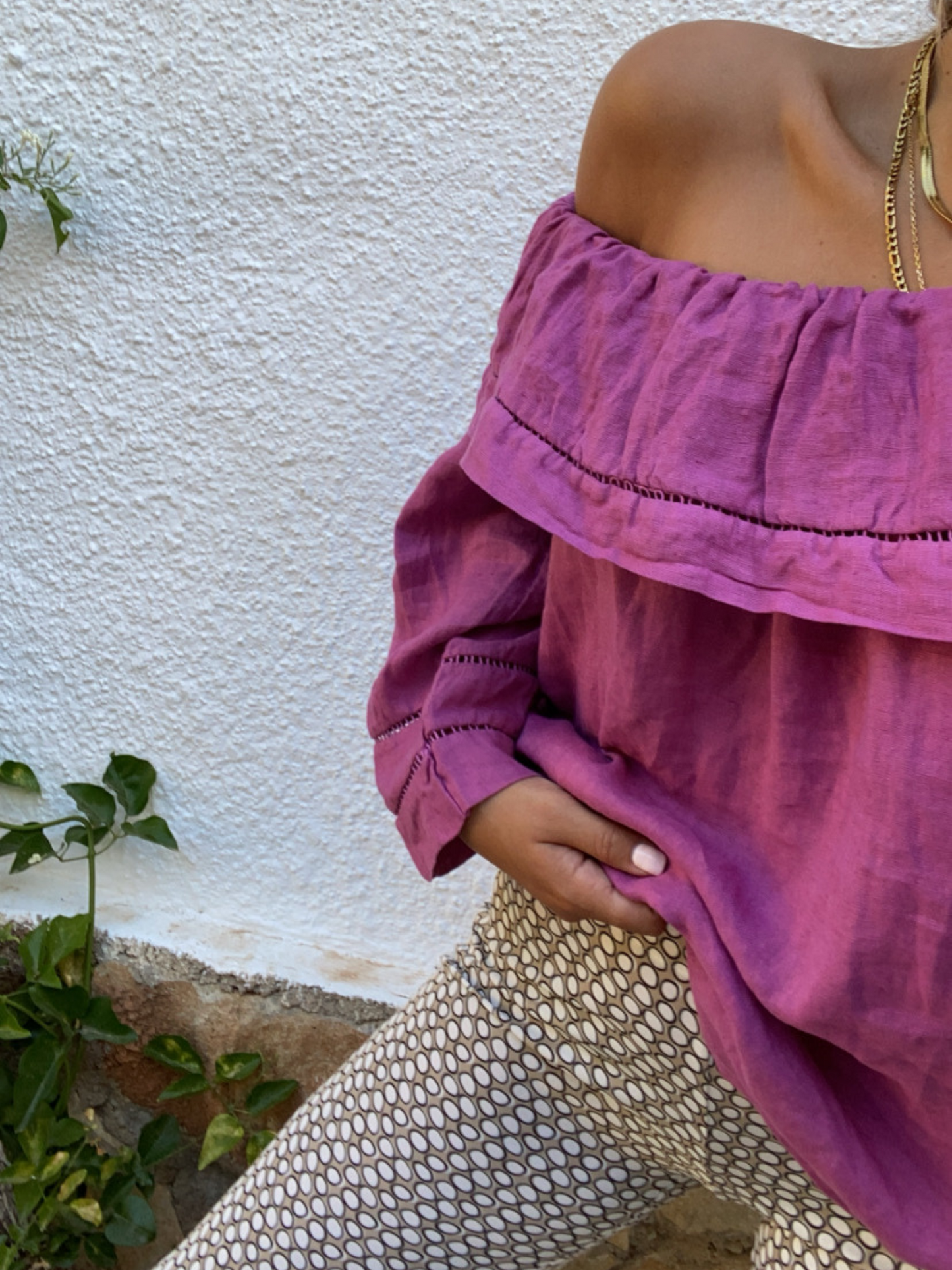 BLUSA PALABRA HONOR