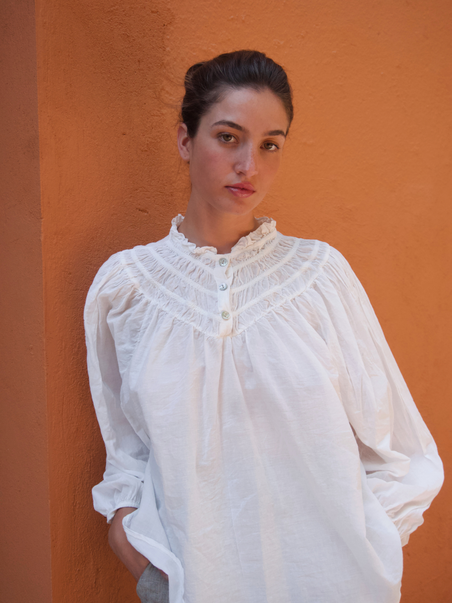 Blusa pucker