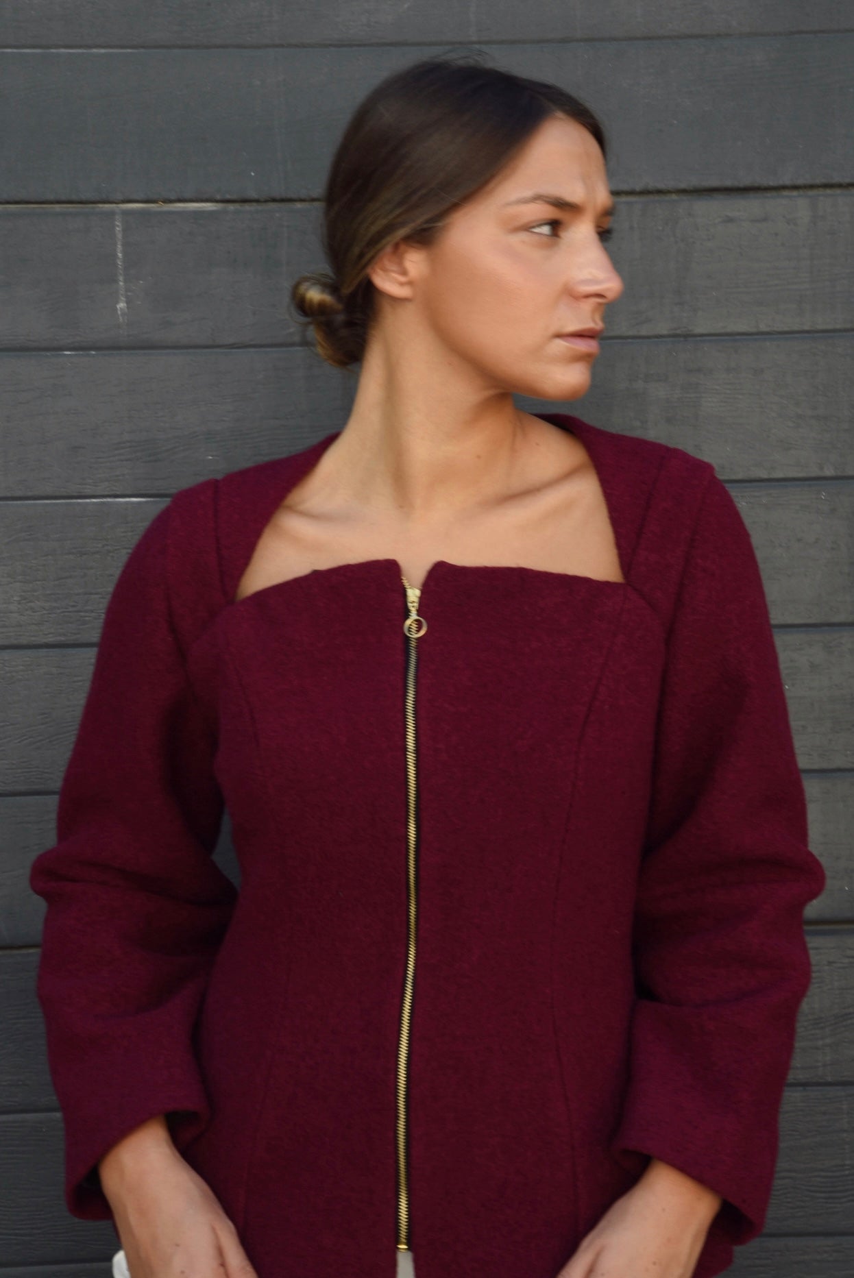 BLAZER RIVIE FRAMBOISE