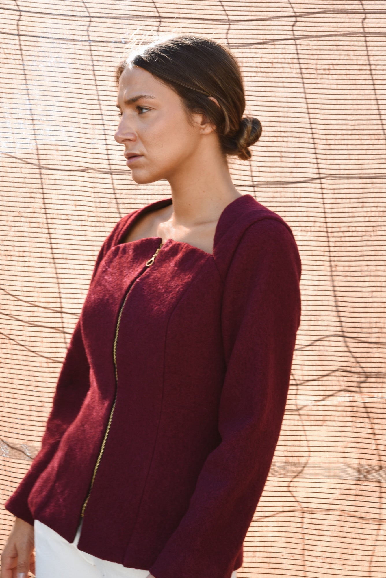 BLAZER RIVIE FRAMBOISE