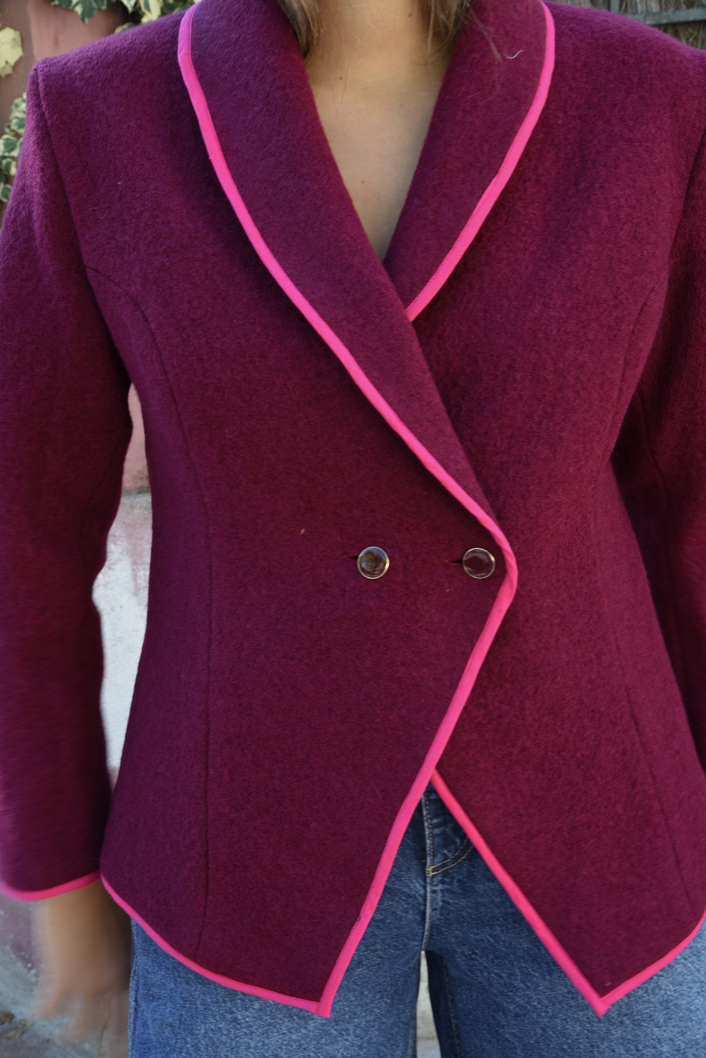 BLAZER VIV FRAMBOISE