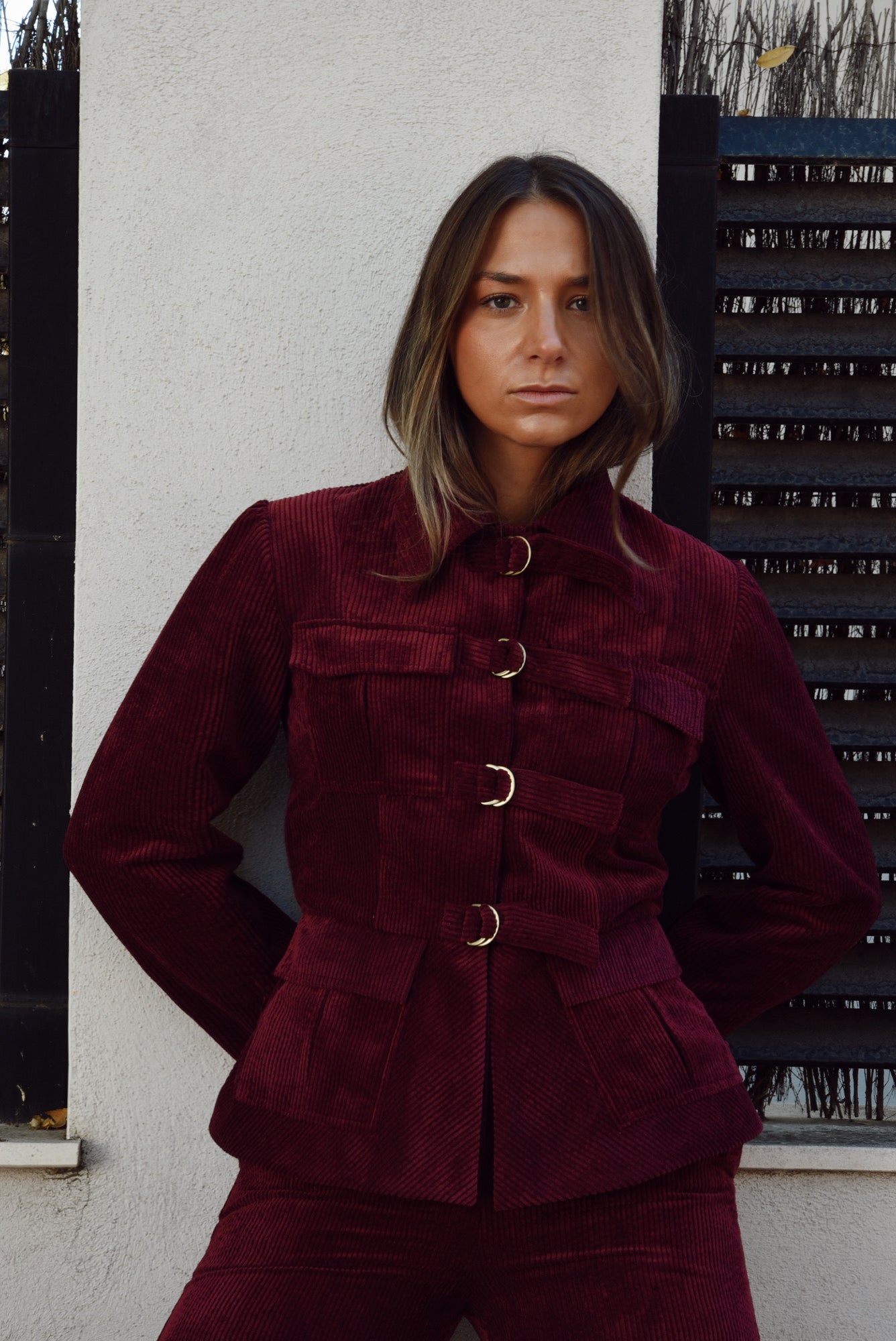 CAMISA FIGARO LO GRENAT