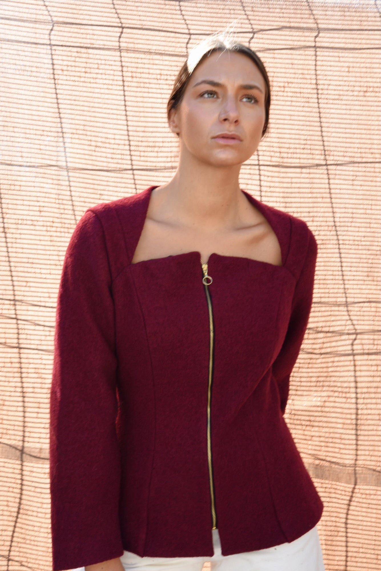 BLAZER RIVIE FRAMBOISE