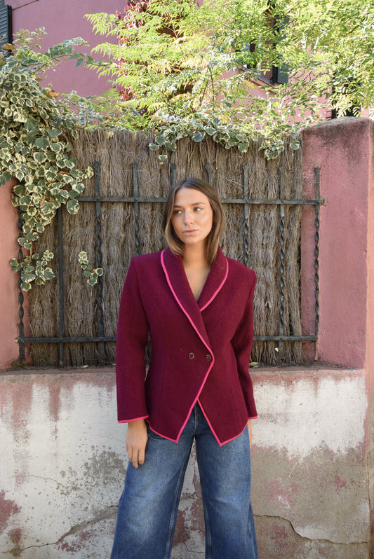 BLAZER VIV FRAMBOISE
