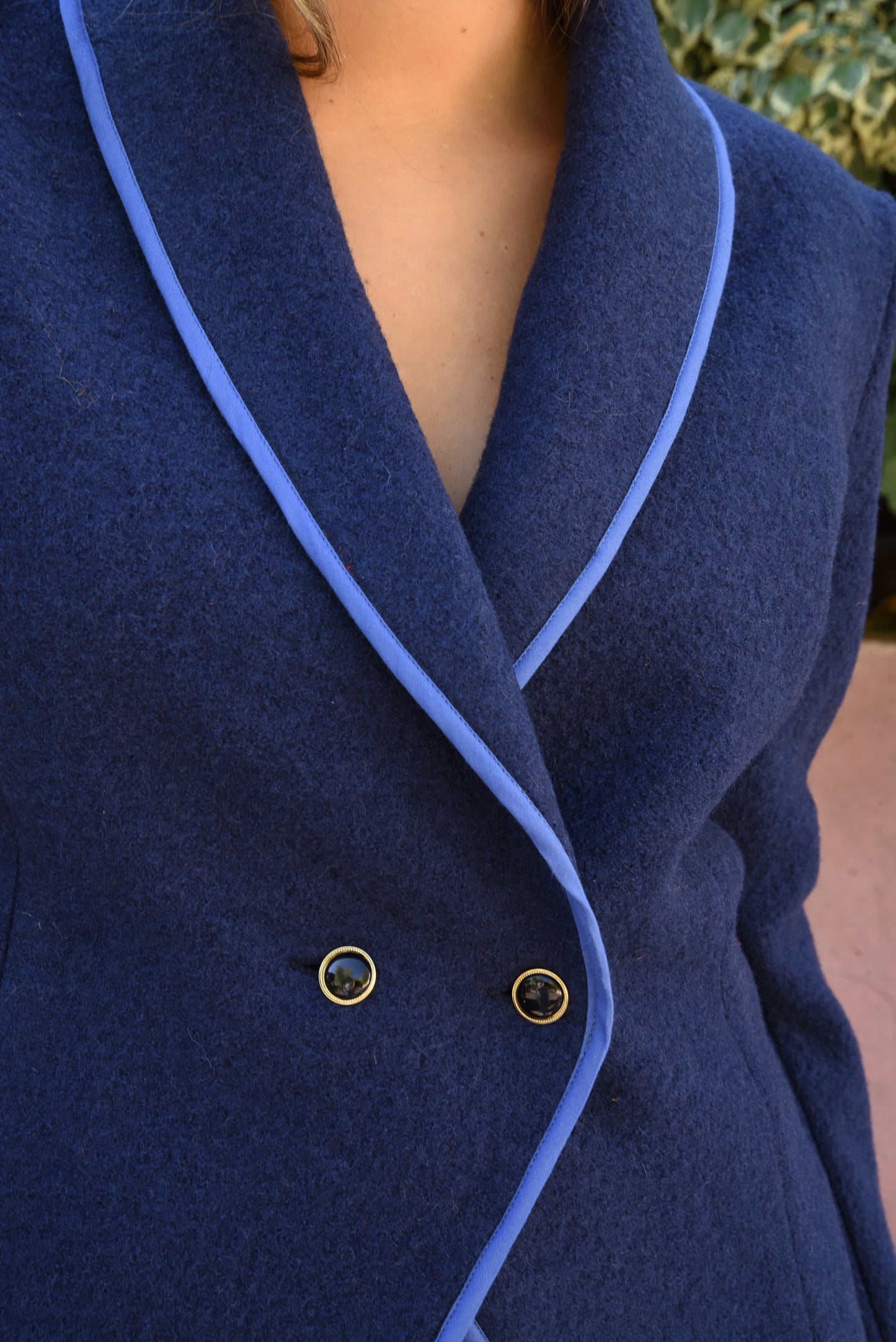 BLAZER VIV BLEU