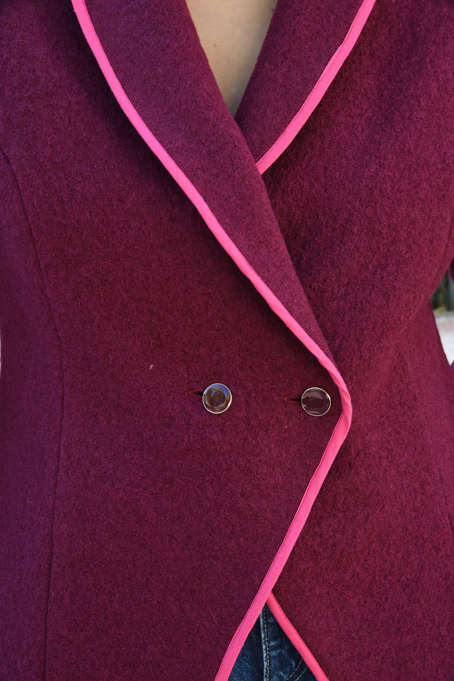 BLAZER VIV FRAMBOISE
