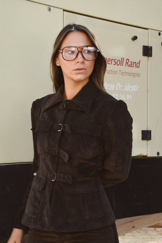 CAMISA FIGARO LO MARRON