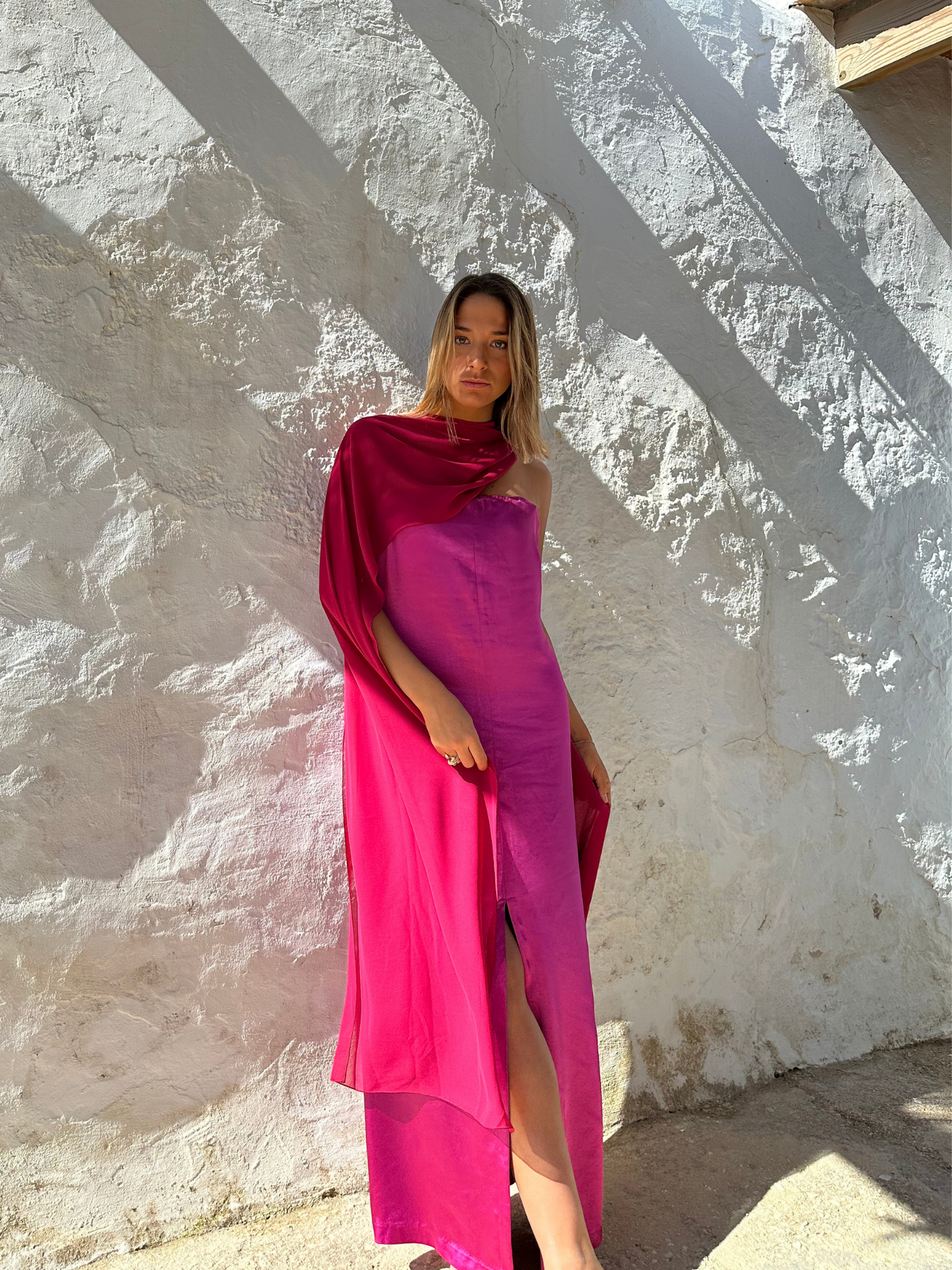 Vestido Mira Palabra Honor