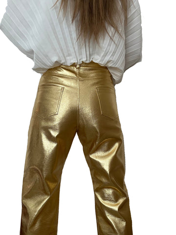 Pantalones LI oro
